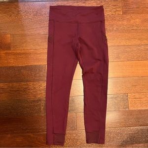 Ivivva athletic pants with mesh